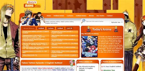 Watch Dubbed Anime Online